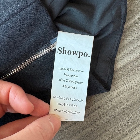 SHOWPO BONNE TOP - FAUX BRA DETAIL PANELLED CORSET TOP IN BLACK AND WHITE - Picture 8 of 9